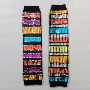 Little Miss Matched Sequins Children's Arm Warmers